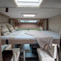Tilting bed