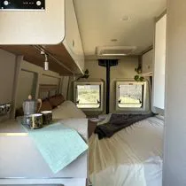 inside view of the camper