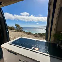 kitchen with a view