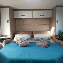 main bed at the sea