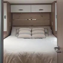 main bedroom in winter