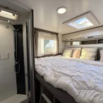 bathroom with shower and wc